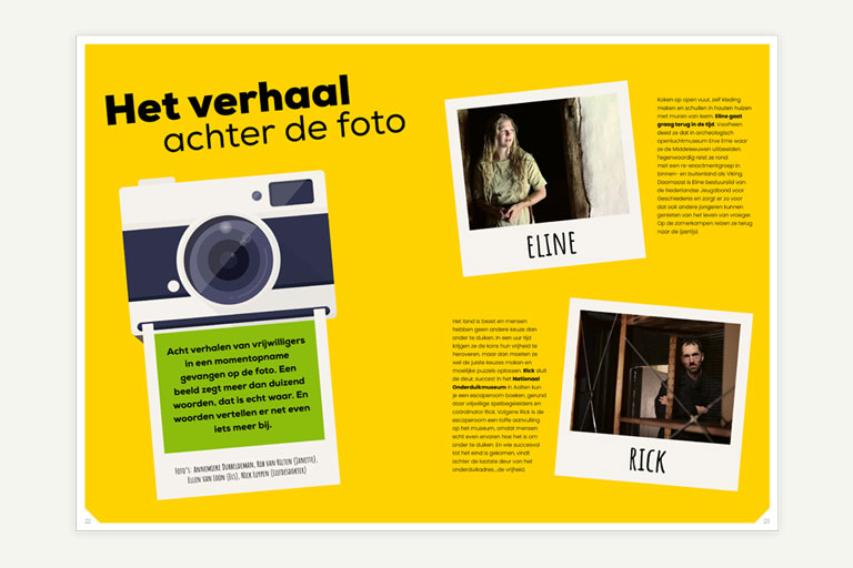 Visuele identiteit Nationale Vrijwilligersprijzen